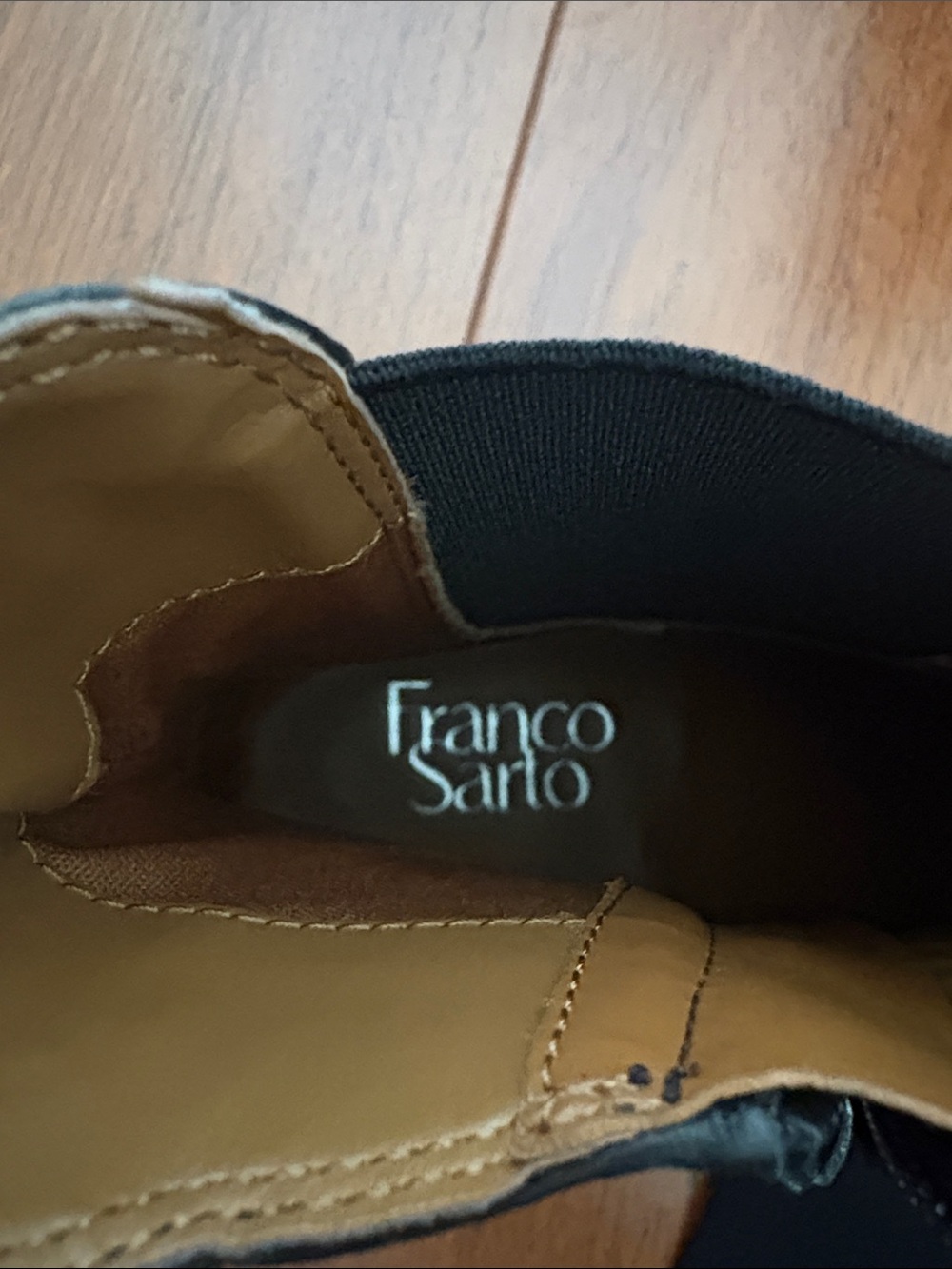 Black Leather Chelsea Ankle Boots - Picture 7 of 7